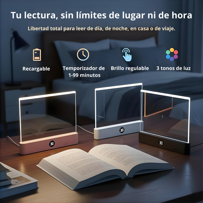 Smart LED Reading Light Book